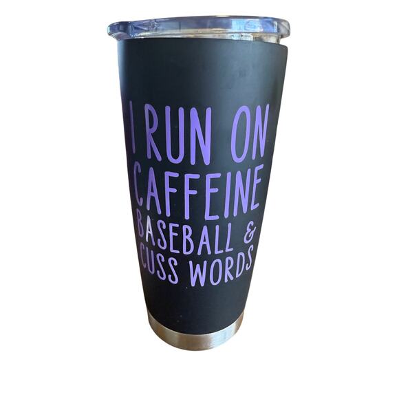 NWOT Baseball Mom Coffee Thermos - Picture 1 of 3